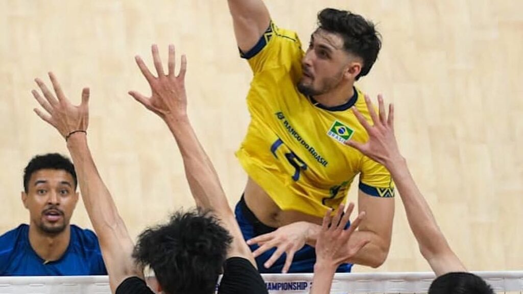 Brasil estreia com vitória sobre a China no Mundial Masculino de Vôlei