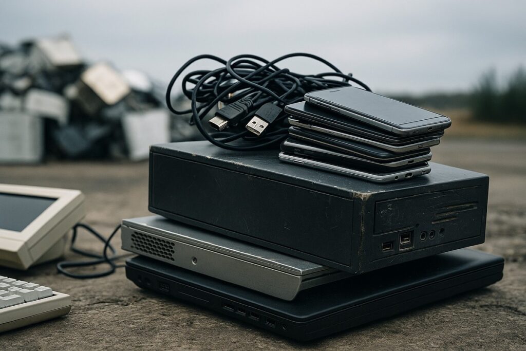 Lixo eletrônico representa riscos e exige soluções seguras | Dino