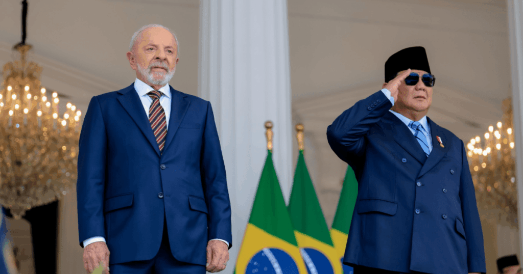 Lula é recebido no Palácio Merdeka para reunião com presidente da Indonésia Lula é recebido no Palácio Merdeka para reunião com presidente da Indonésia