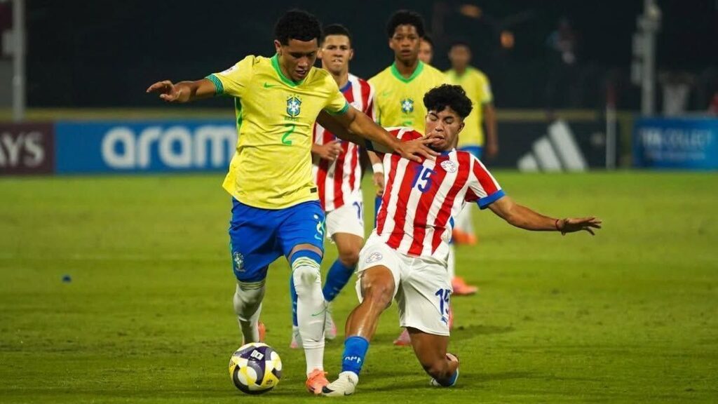 Brasil derrota o Paraguai nos pênaltis e vai às oitavas no Mundial Sub-17 Brasil derrota o Paraguai nos pênaltis e vai às oitavas no Mundial Sub-17