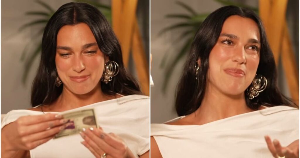 Dua Lipa ganha RG de Luciano Huck após aventuras pelo Brasil Dua Lipa ganha RG de Luciano Huck após aventuras pelo Brasil