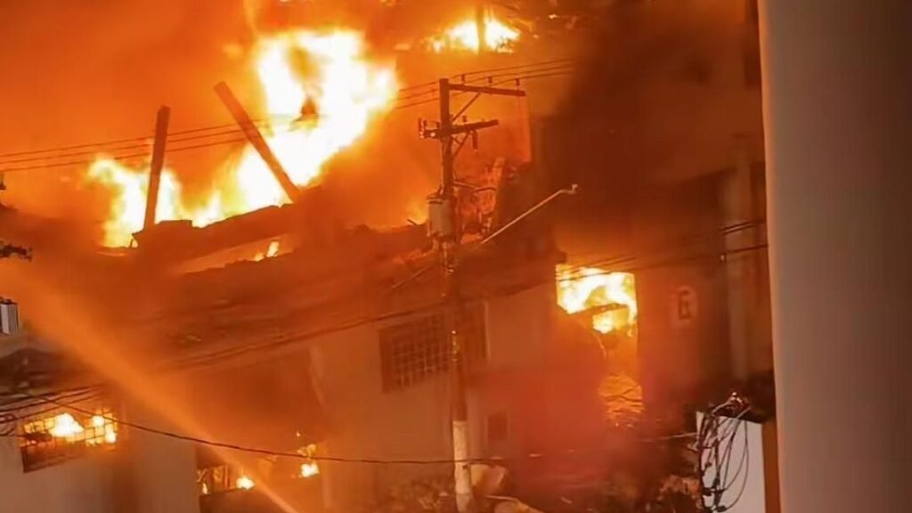 Combate a incêndio no Centro de São Paulo já ultrapassa 20 horas