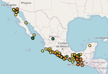 Sequência de 77 tremores de terra em 48 horas coloca México em alerta Sequência de 77 tremores de terra em 48 horas coloca México em alerta