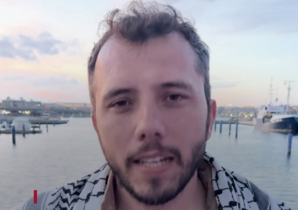 Israel libertará o ativista brasileiro Thiago Ávila neste sábado, diz ONG